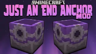 Just an End Anchor Mod (1.21.8, 1.20.1) – New Spawn Point in The End