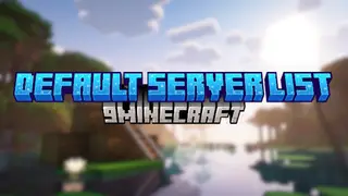 Default Server List Mod (1.19.2, 1.18.2) – Shows a List of Server IPs