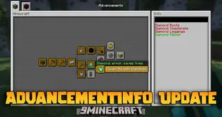 AdvancementInfo Update Mod (1.21.8, 1.21.1) – Better UI For Completionists