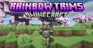 Rainbow Trims Mod (1.21.8, 1.20.1) – Add RGB Style To Your Armor