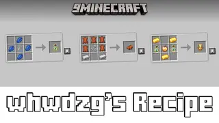 Whwdzg's Recipe Mod (1.21.8, 1.20.1) – Adds New Recipes To The Game