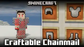 Craftable Chainmail Mod (1.21.8, 1.20.6) – Adds Recipes For Chainmail Armor Pieces