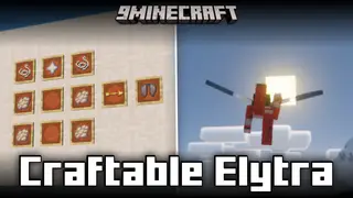 Craemon Craftable Elytra Mod (1.21.8, 1.21.1) – Crafting Recipe For Elytras