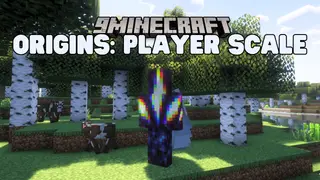 Origins: Player Scale Mod (1.20.1, 1.19.2) – Offers 7 Size Options