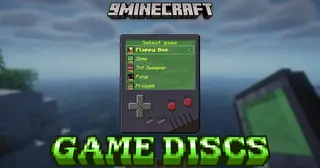 Game Discs Mod (1.21.8, 1.20.1) – A Console In Minecraft