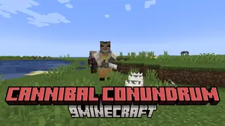Cannibal Conundrum Mod (1.20.1, 1.20) – Survive The Savage Life