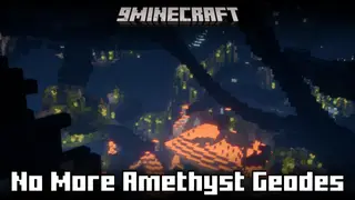 No More Amethyst Geodes Mod (1.21.1, 1.20.1) – Prevents Amethyst Geodes From Generating