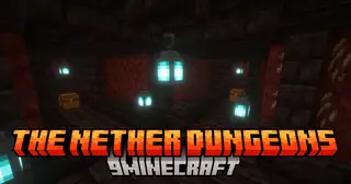The Nether Dungeons Mod (1.21.8, 1.20.1) – Crying Ingot And Blood Weapons