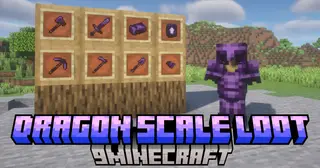 Dragon Scale Loot Mod (1.21.8, 1.20.1) – Upgrade Netherite Even Further