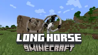 Long Horse Mod (1.20.1, 1.19.4) – Eerie Protector In Minecraft