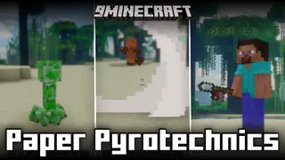 Paper Pyrotechnics Mod (1.21.1, 1.21) – New Explosive Weapon