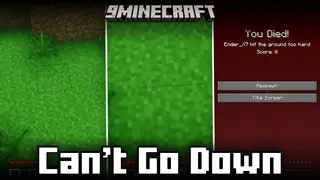Can't Go Down Mod (1.21.8, 1.20.6) – Falling Down Deals Infinite Damage