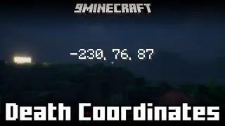 Death Coordinates Mod (1.21.8, 1.20.1) – Shows Death Coordinates On Respawning