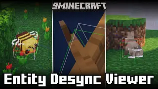 Entity Desync Viewer Mod (1.21.8, 1.21.1) – Render Server Side Hit-boxes