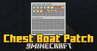 Chest Boat Patch Mod (1.21.8, 1.20.1) – Open Chests Not Ride