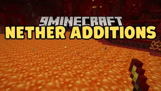 Nether Additions Mod (1.21.8, 1.20.1) – Lava Fishing and Basalt Block Varieties