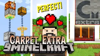 Carpet Extra Mod (1.21.8, 1.20.1) – Extra Features for Carpet Mod