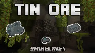 Tin Ore Mod (1.20.4, 1.20.1) – Lightweight Metal For Modpacks