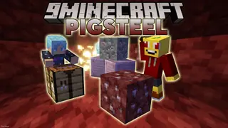 Pigsteel Mod (1.21.8, 1.20.1) – A Nether Variant to Iron