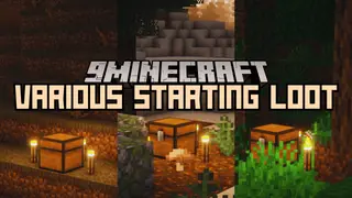 Various Starting Loot Mod (1.21.8, 1.20.1) – Biome-Specific Loot