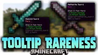 Tooltip Rareness Mod (1.21.1, 1.20.1) – Splits Items into Rareness Groups