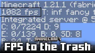 FPS To The Trash Mod (1.21.8, 1.20.1) – Increase Your FPS
