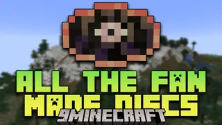 All The Fan Made Discs Mod (1.20.1, 1.19.4) – 79 New Discs