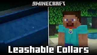 Leashable Collars Mod (1.21.4, 1.20.1) – Adds Collars, Clickers & Leashes