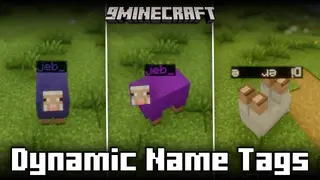 Dynamic Name Tags Mod (1.21.1, 1.20.1) – Extended Name Tag Easter Eggs