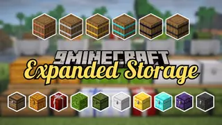 QuinnSemele's Expanded Storage Mod (1.21.8, 1.20.1) – Versatile Chest Designs