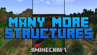 Many More Structures Mod (1.20.4, 1.20.1) – A World Teeming With Discovery