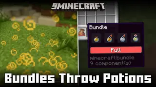 Bundles Throw Potions Mod (1.21.5) – Stack & Throw Potions