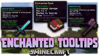Enchanted ToolTips Mod (1.20.1, 1.19.2) – Enchantment Info in Tooltips