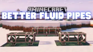 Better Fluid Pipes Mod (1.21.1, 1.20.1) – Pipes That Connect Tanks and Machines