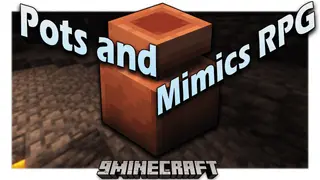 Pots And Mimics RPG Mod (1.20.1, 1.19.2) – Terraria-like Medieval Pots in Caves