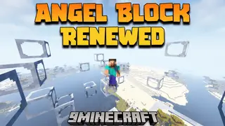 Angel Block Renewed Mod (1.20.1, 1.19.2) – Building In Mid-Air