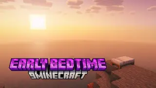 Early Bedtime Mod (1.21.5, 1.20.1) – Allows Sleeping 1000 Ticks Earlier