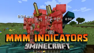 Mmm Indicators Mod (1.20.1) – Customizable Floating Damage Numbers