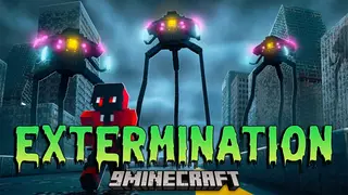 Extermination Mod (1.20.1, 1.19.4) – War Of The Worlds Comes To Minecraft