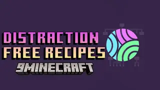 Distraction Free Recipes Mod (1.21.1, 1.20.1) – Declutter Your Inventory