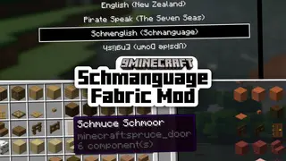Schmanguage Fabric Mod (1.21.1, 1.20.1) – New Fun Language
