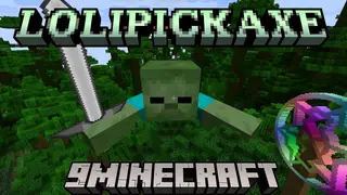 LoliPickaxe Mod (1.12.2, 1.7.10) – Powerful Mining Tool
