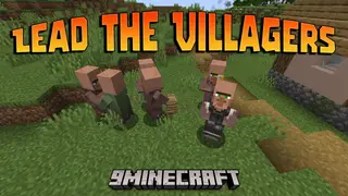 Lead The Villagers Mod (1.20.4, 1.20.1) – No More Wandering Off