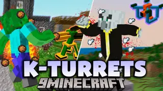 K-Turrets Mod (1.21.1, 1.20.1) – Robots that Protect Your Base