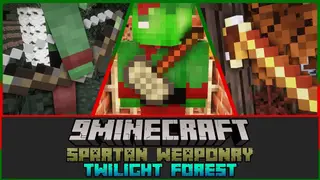 Spartan Weaponry Twilight Forest Mod (1.20.1, 1.19.2) – Medieval Weapons