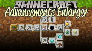 Advancements Enlarger Mod (1.20.1, 1.19.2) – Expanded Advancement Menu