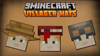 Goosik's Villager Hats Mod (1.21.1, 1.20.1) – Craft and Wear Villager Hats