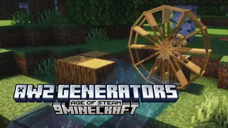 Age of Steam AW2 Generators Mod (1.21.1) – New Power Generators
