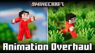 Animation Overhaul Mod (1.20.4, 1.20.1) – Smoother and Realistic