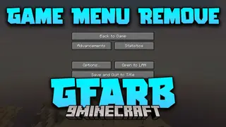 Game Menu Remove GFARB Mod (1.20.6, 1.20.1) – Clean and Unequivocal Menu
